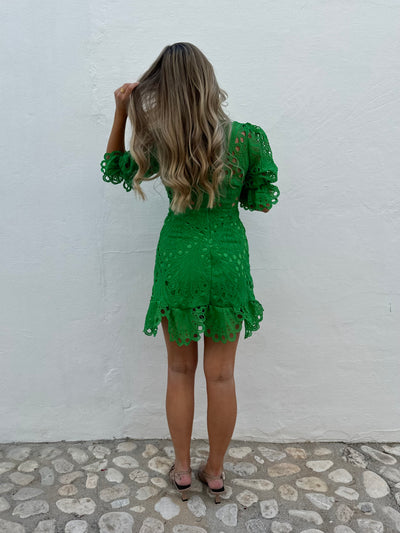 Lydia kjole grøn