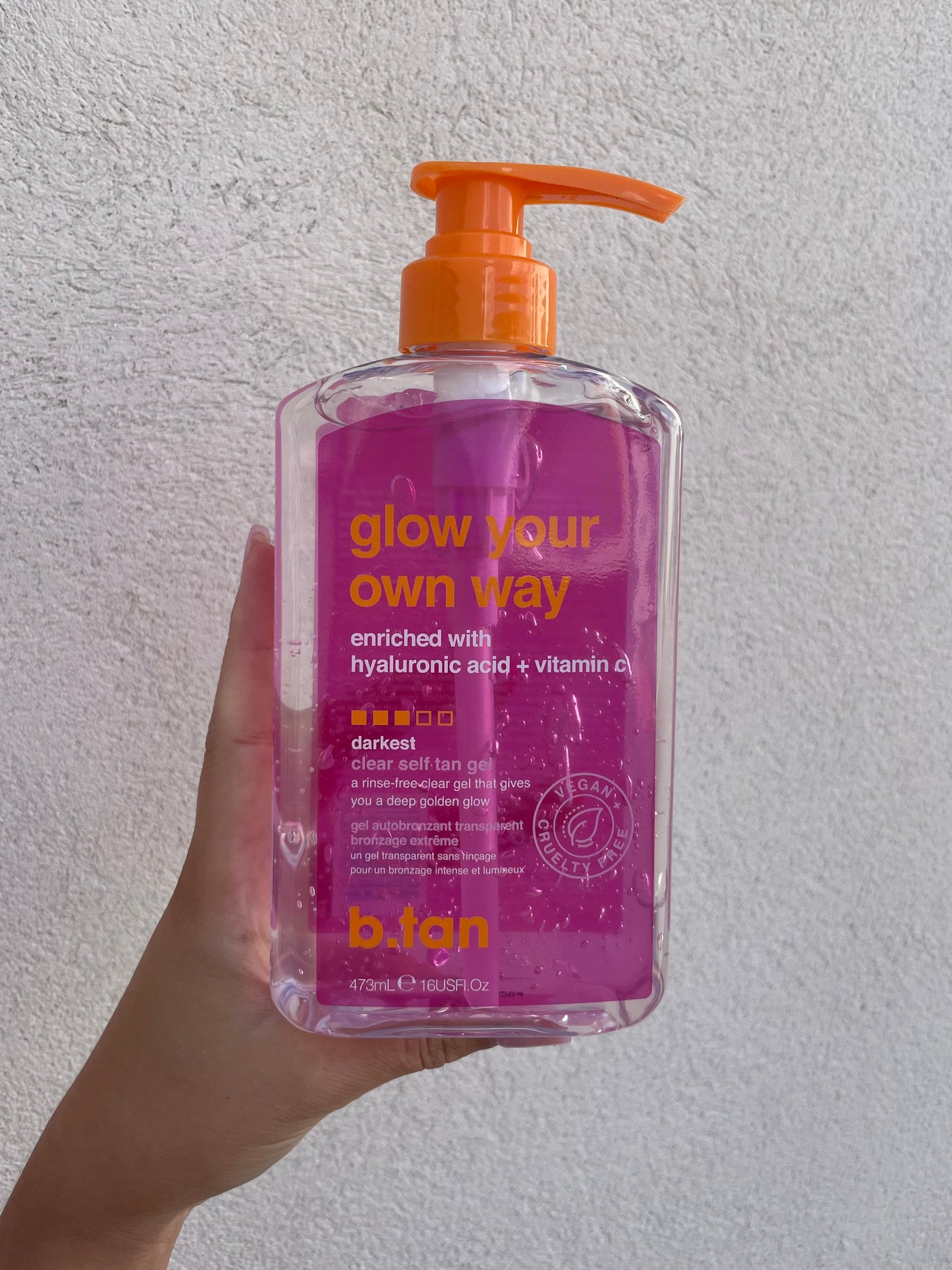 b.tan glow your way - self tanning gel