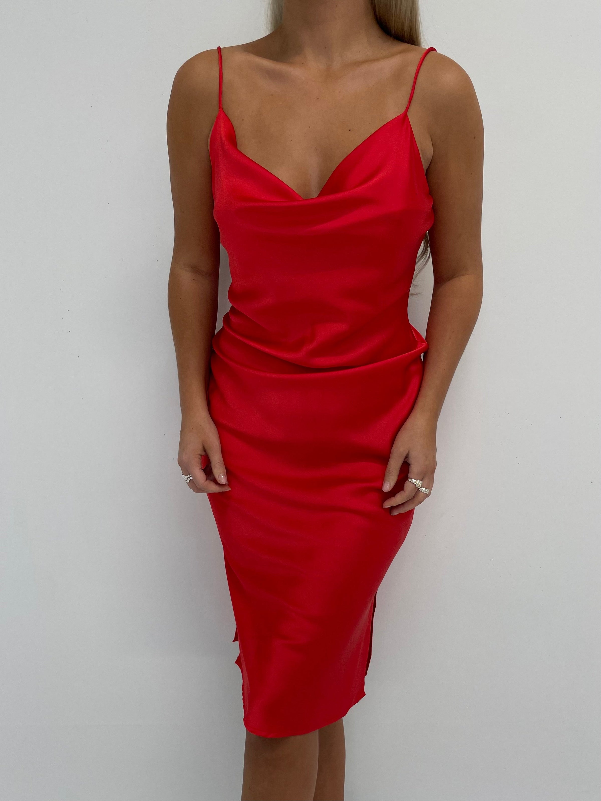 Chantella kjole i rød