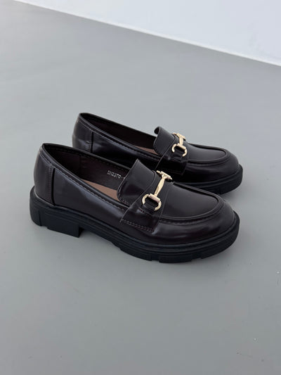 Maria loafers mørkebrun