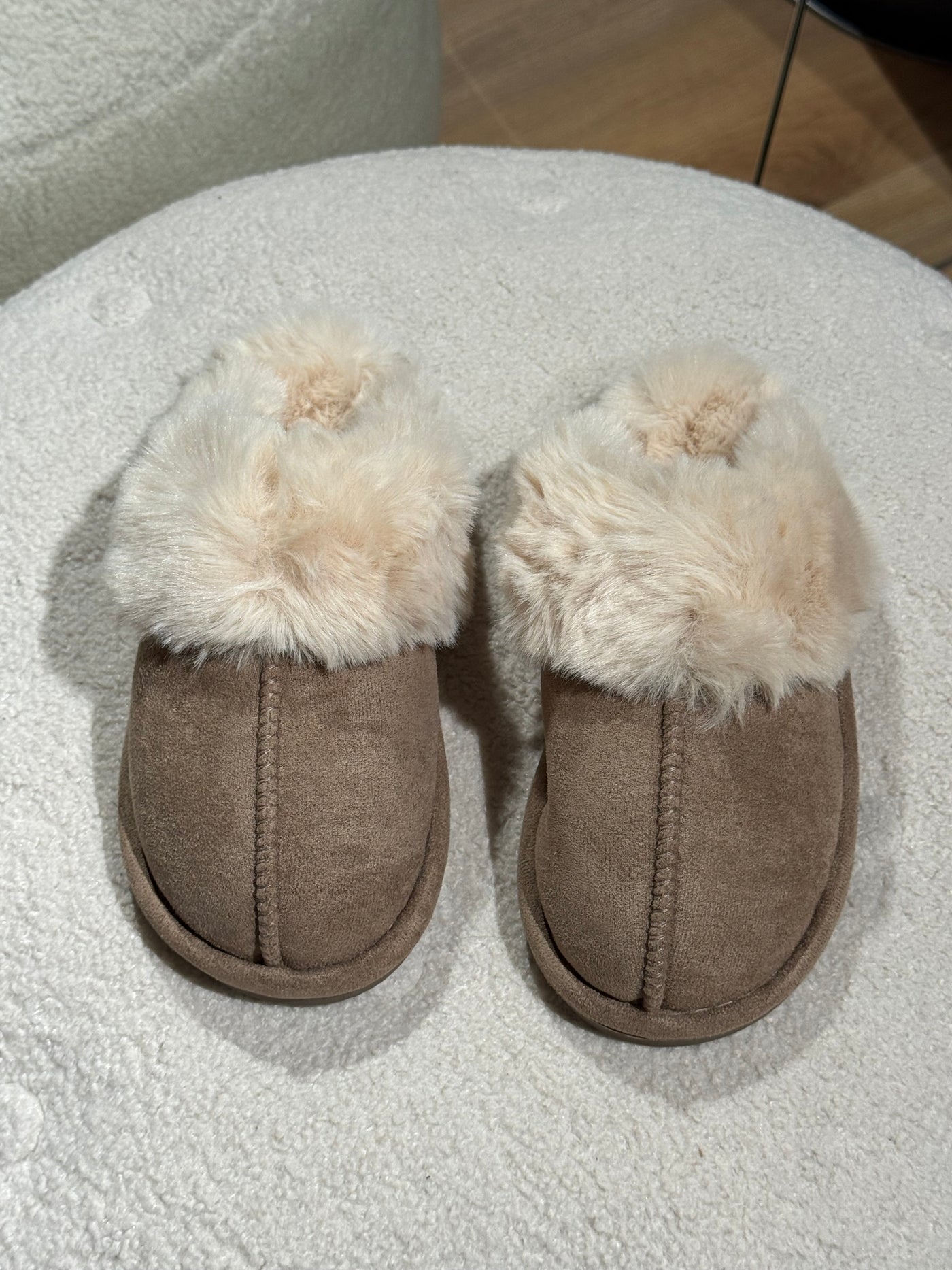 Alina hjemmesko lysebrun