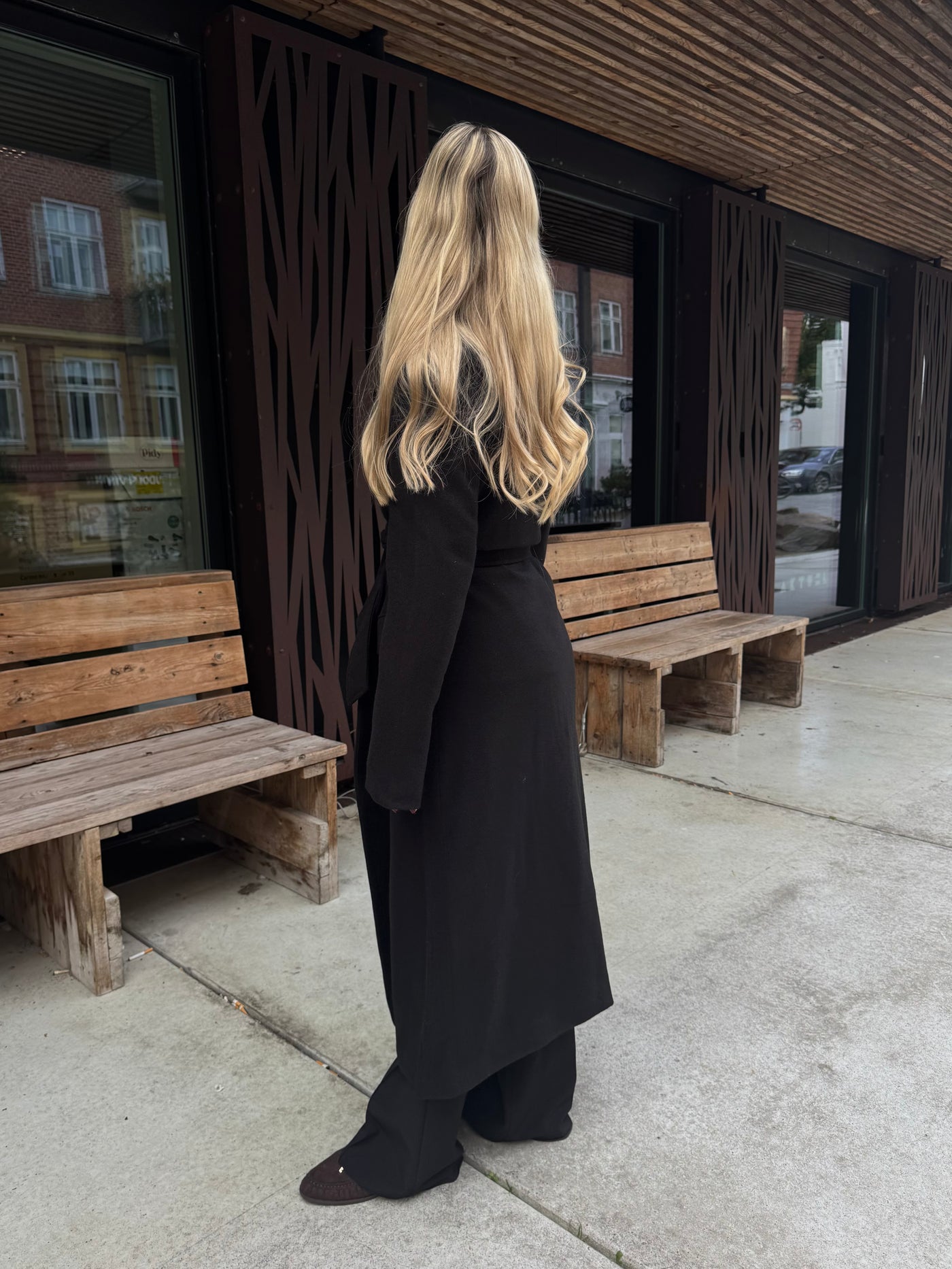 Valeria trenchcoat sort