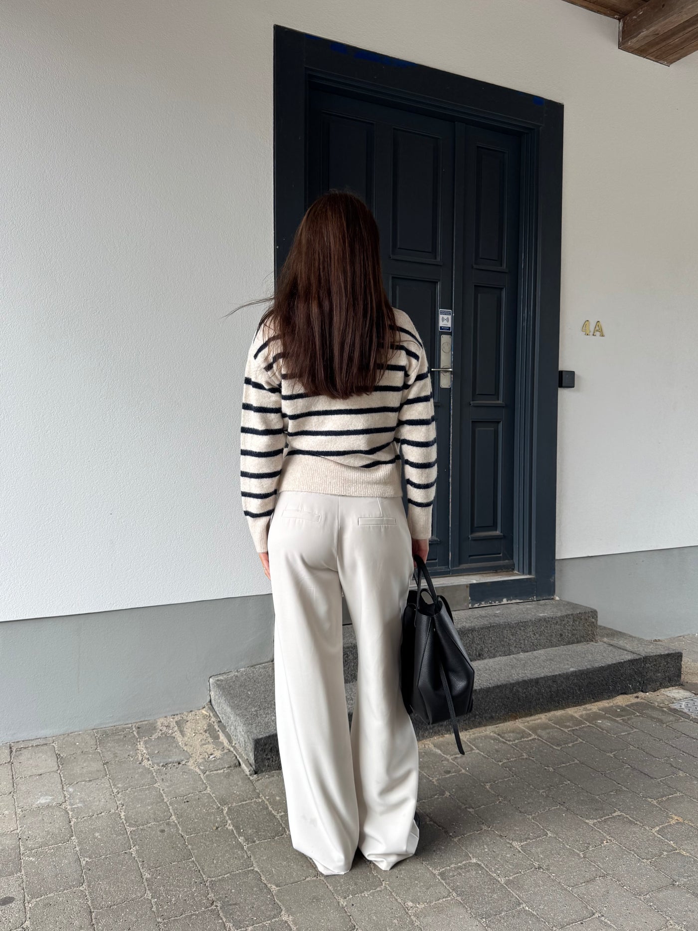 Marie bukser creme tall