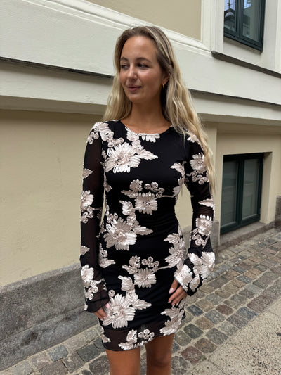 Olivia kjole mønstret