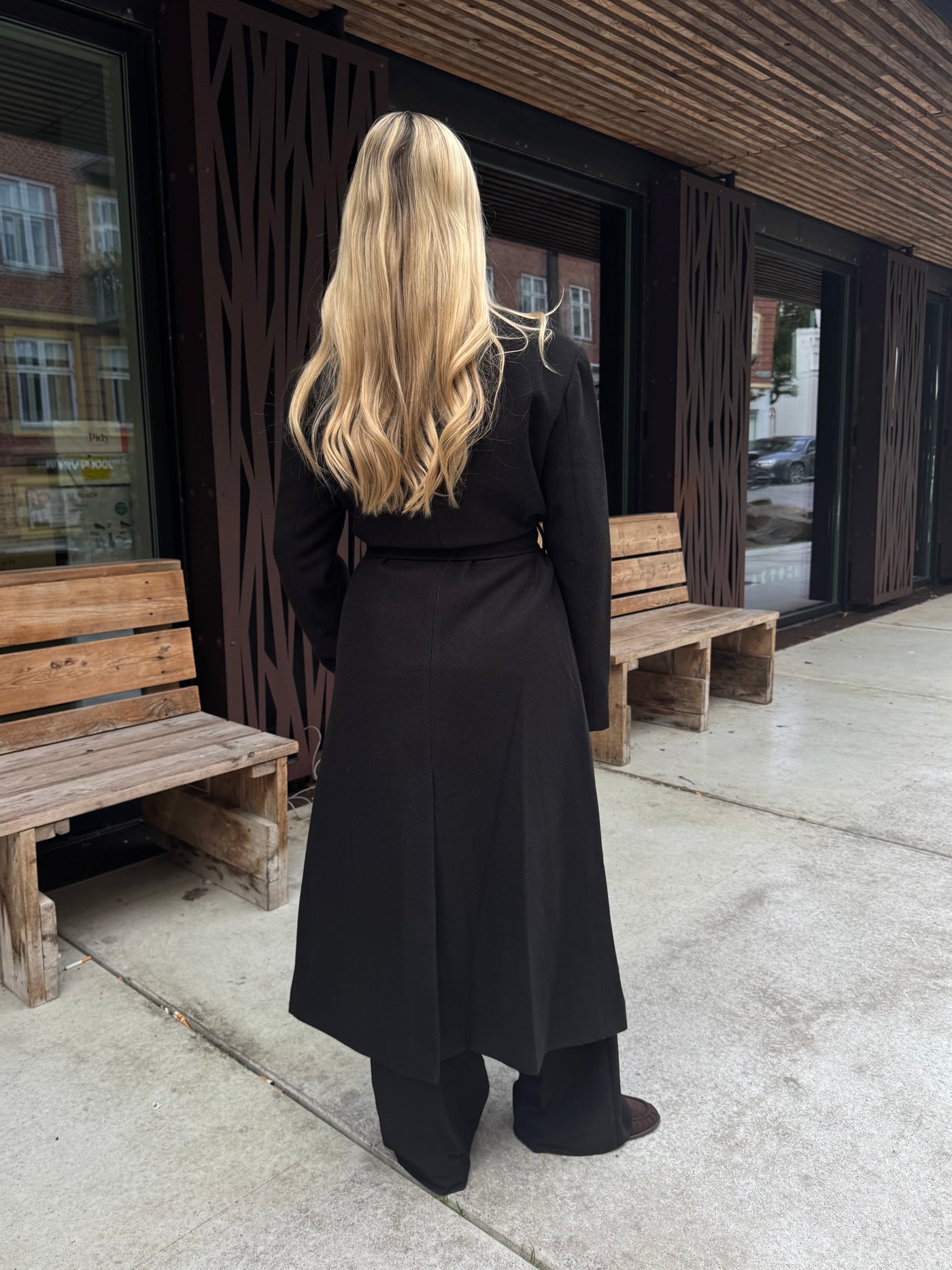 Valeria trenchcoat sort