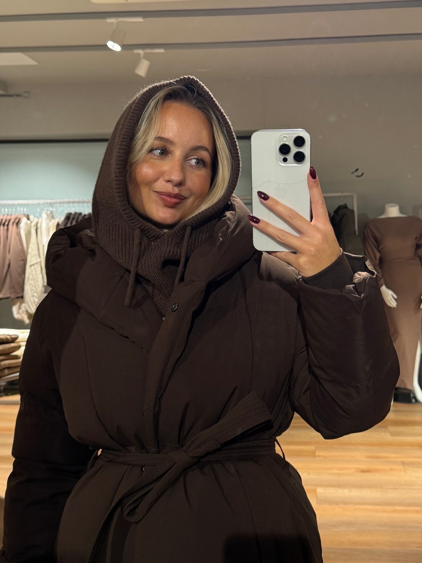 Isabelle balaclava brun