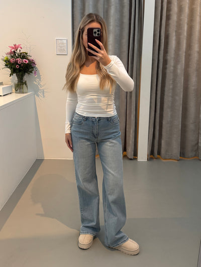 Claire jeans lyseblå