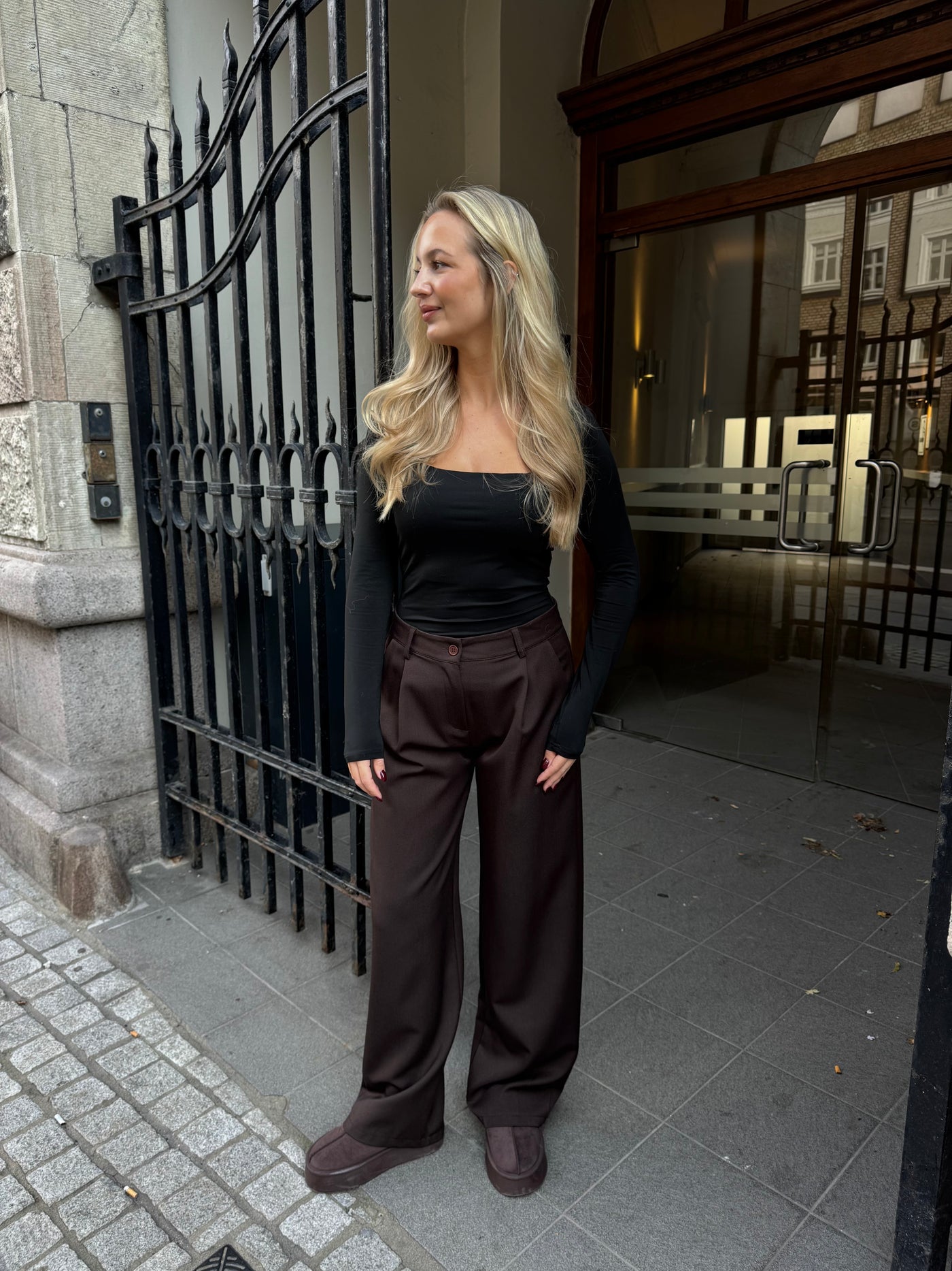 Marie bukser mørkebrun