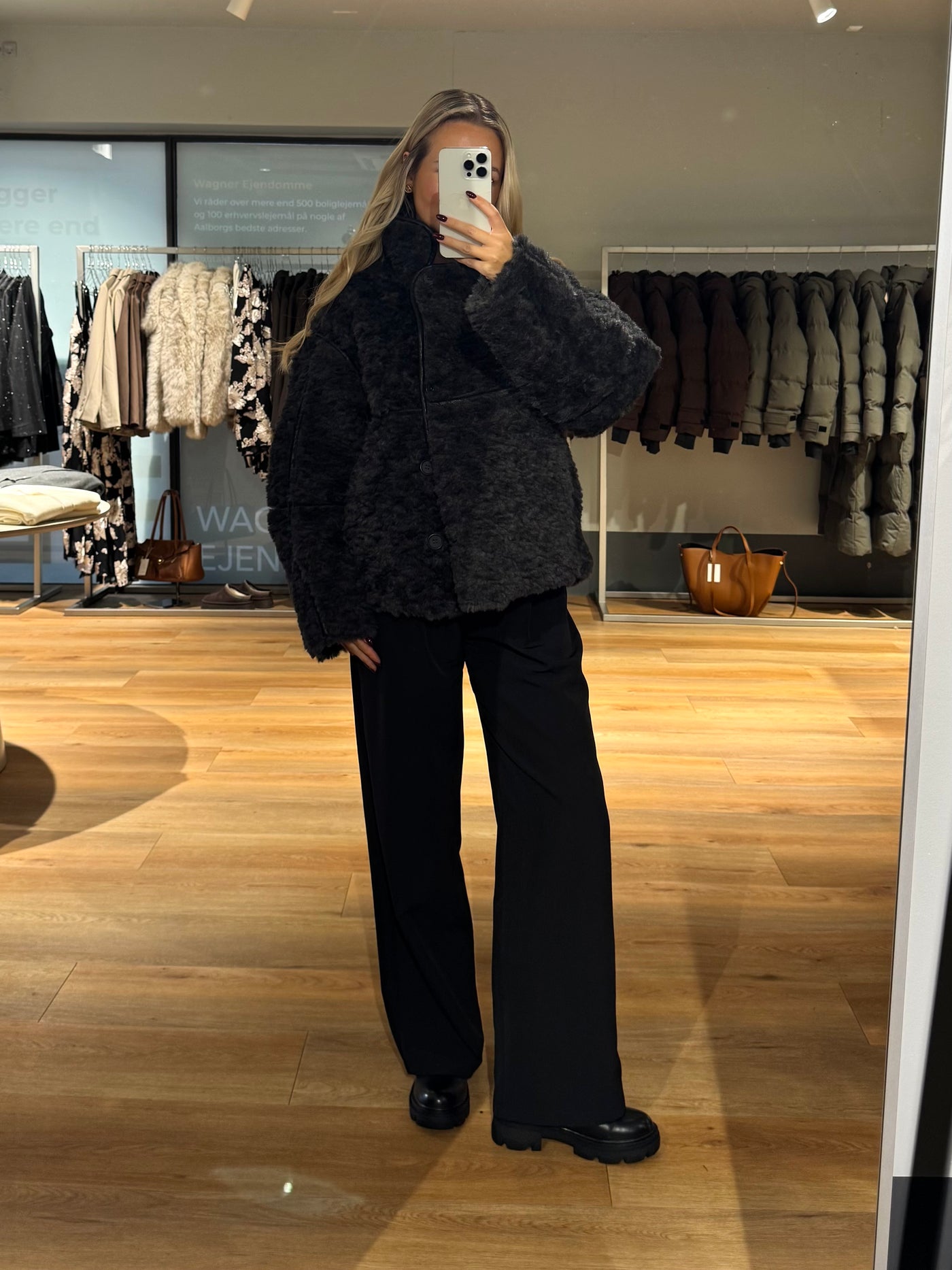 Lara jakke mørkegrå