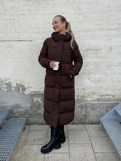 Gianna jakke mørkebrun