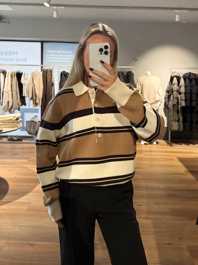 Emilie bluse stribet