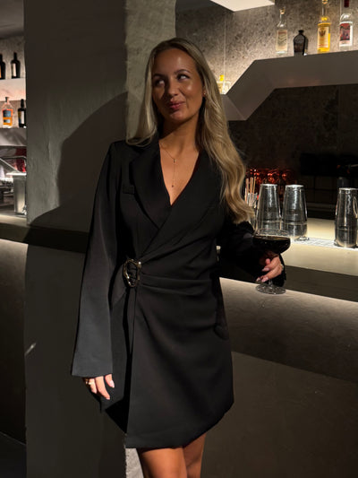 Celia blazerkjole sort