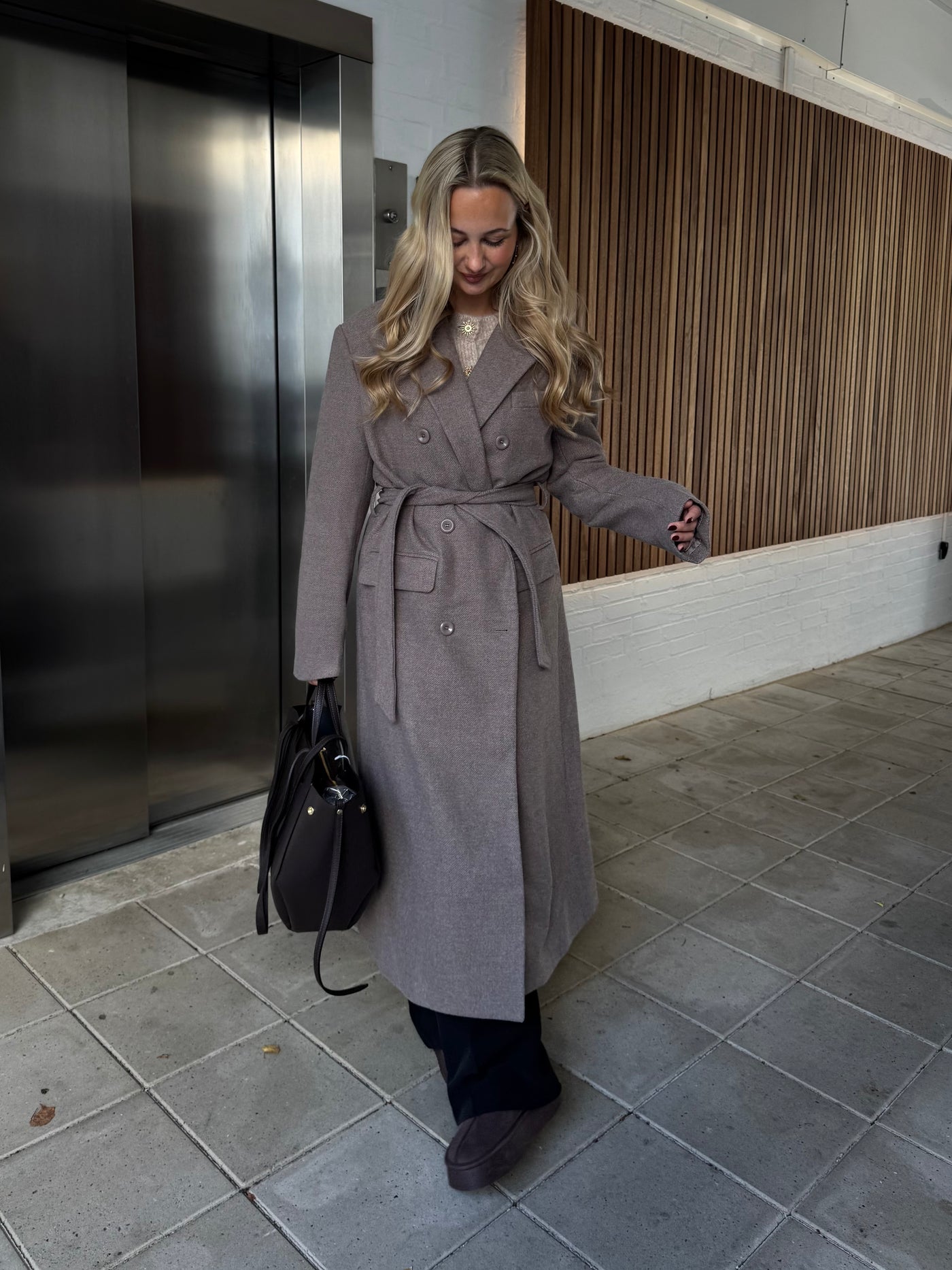 Valeria trenchcoat brun