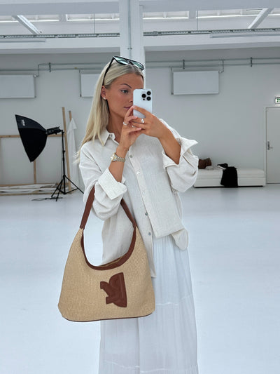 Kamilla taske beige