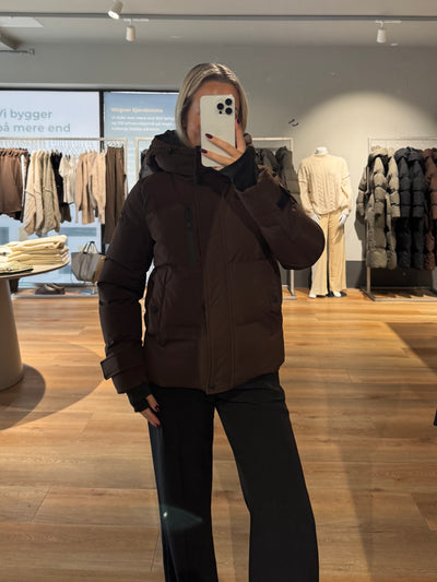Caya jakke mørkebrun