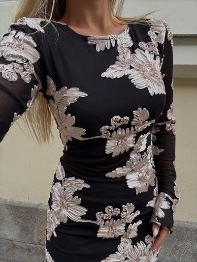 Olivia kjole mønstret