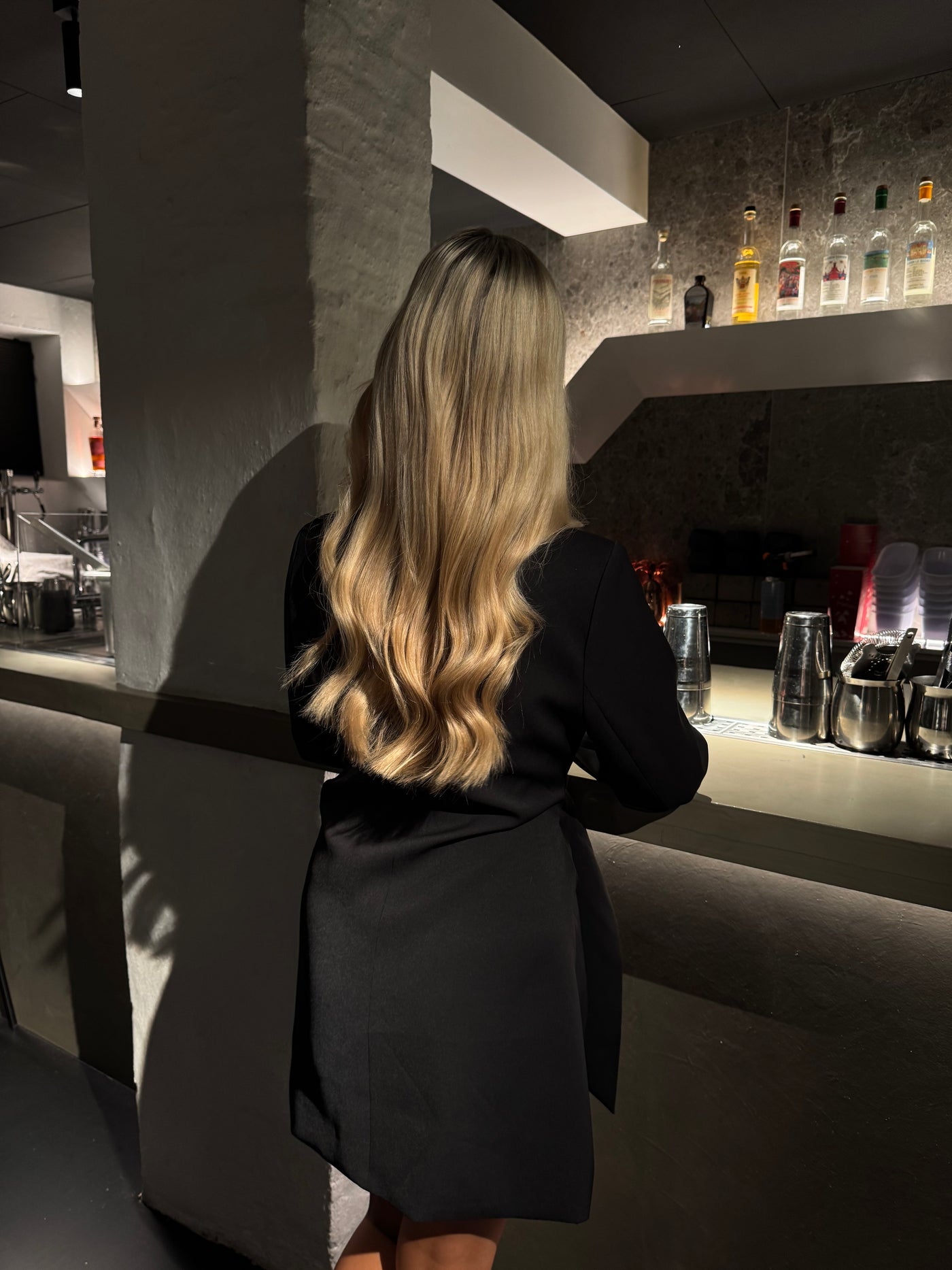 Celia blazerkjole sort