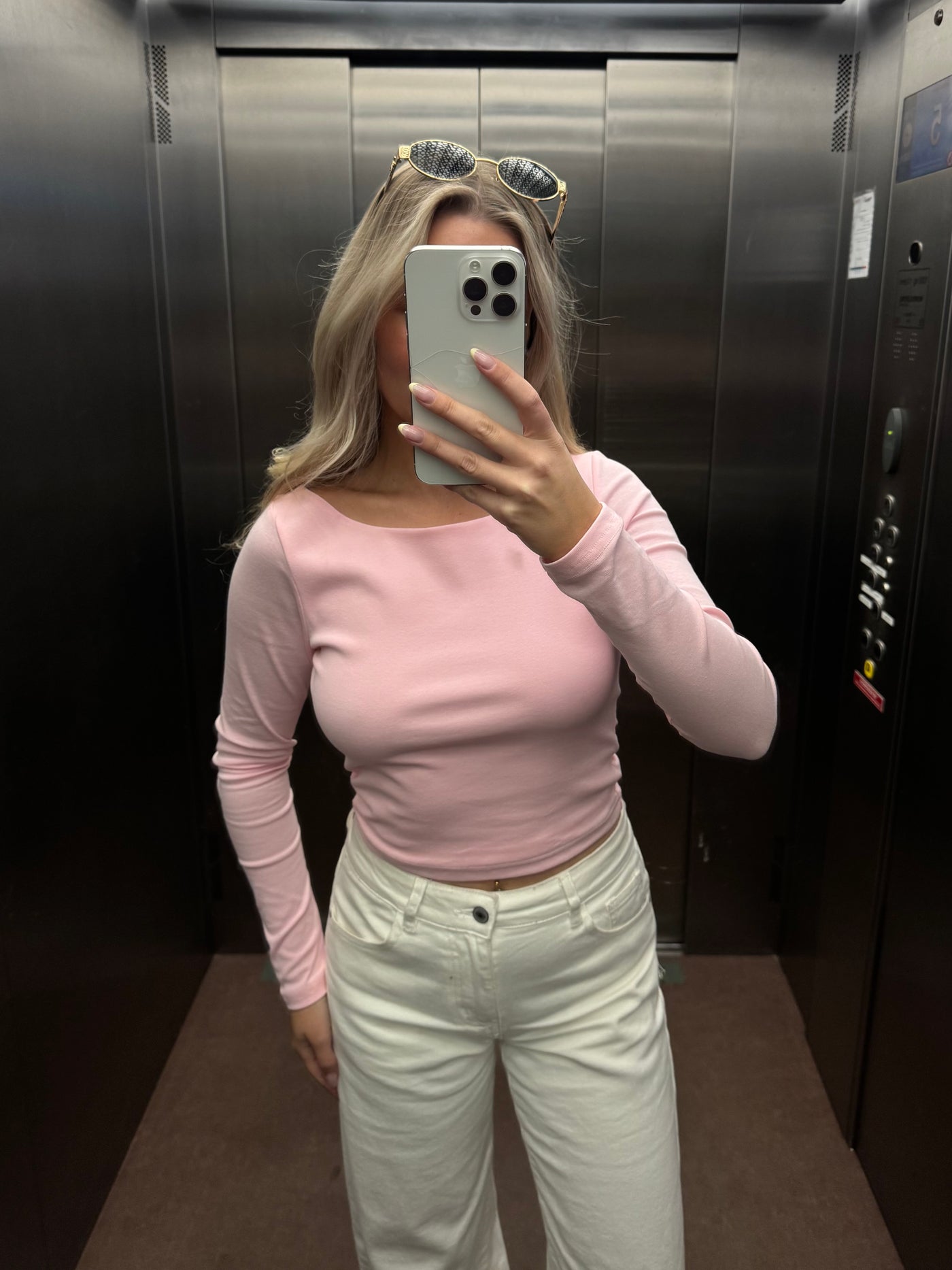 Liv bluse lyserød