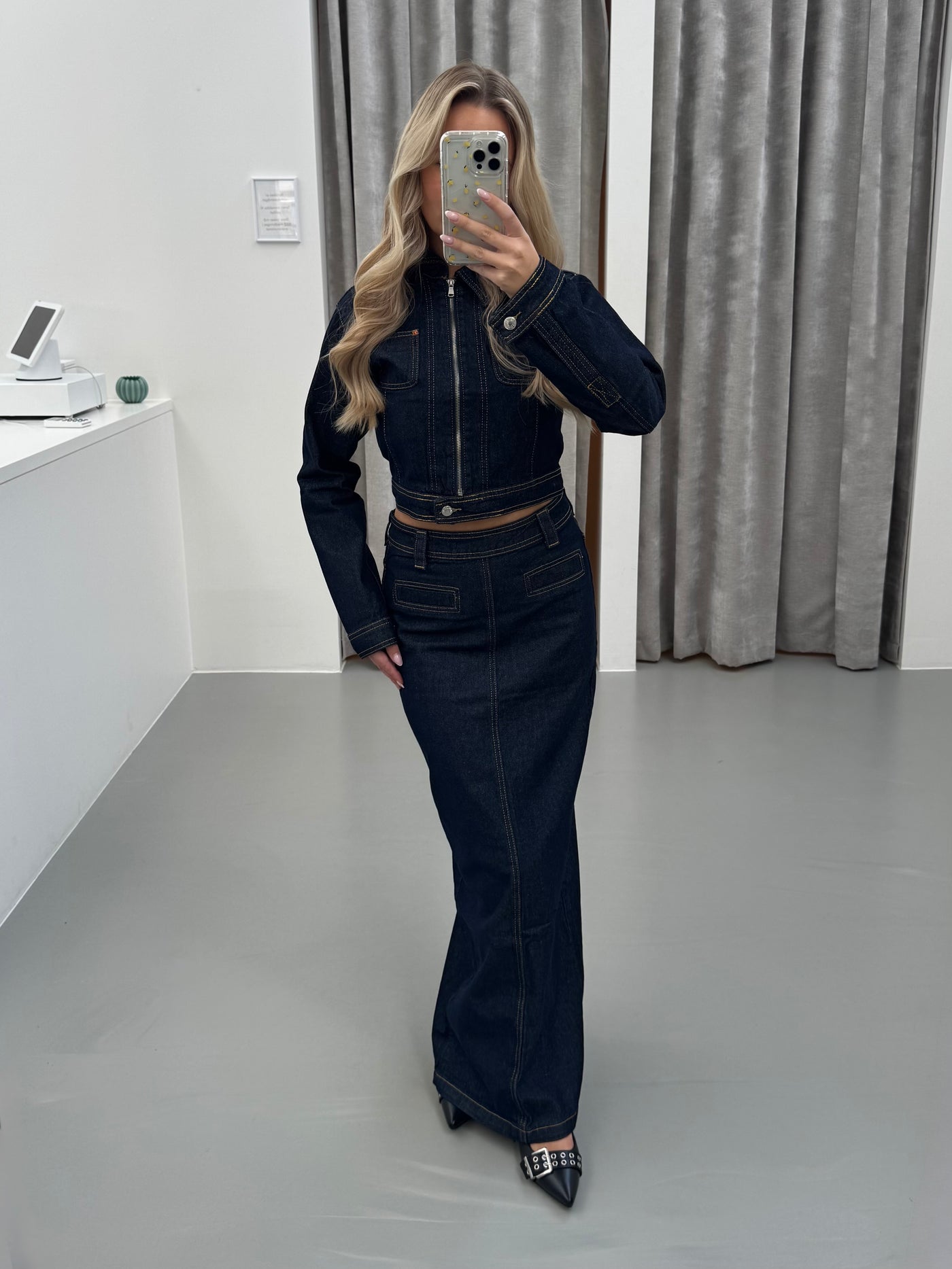 Vega jakke navy