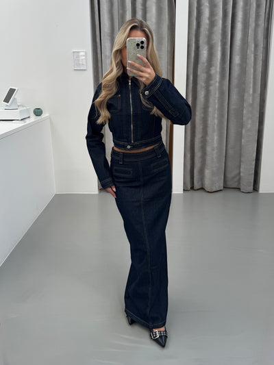 Vega jakke navy