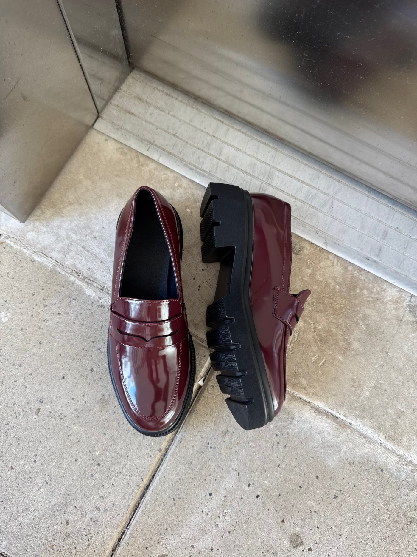 Katie loafers bordeaux