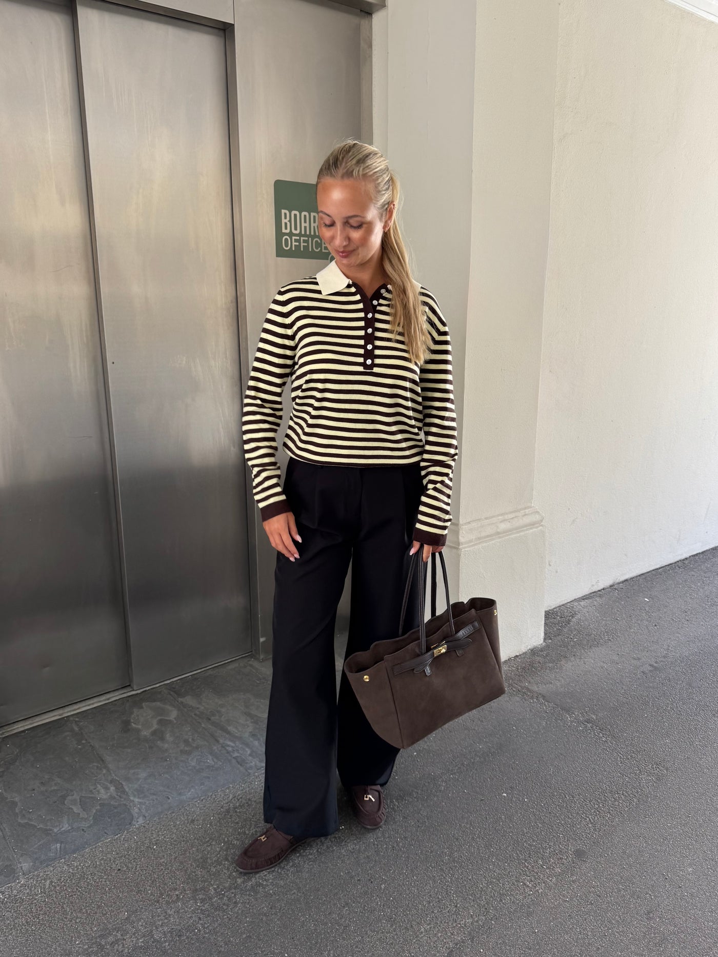 Claire taske mørkebrun