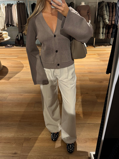 Jennifer cardigan brun FORUDBESTILLING