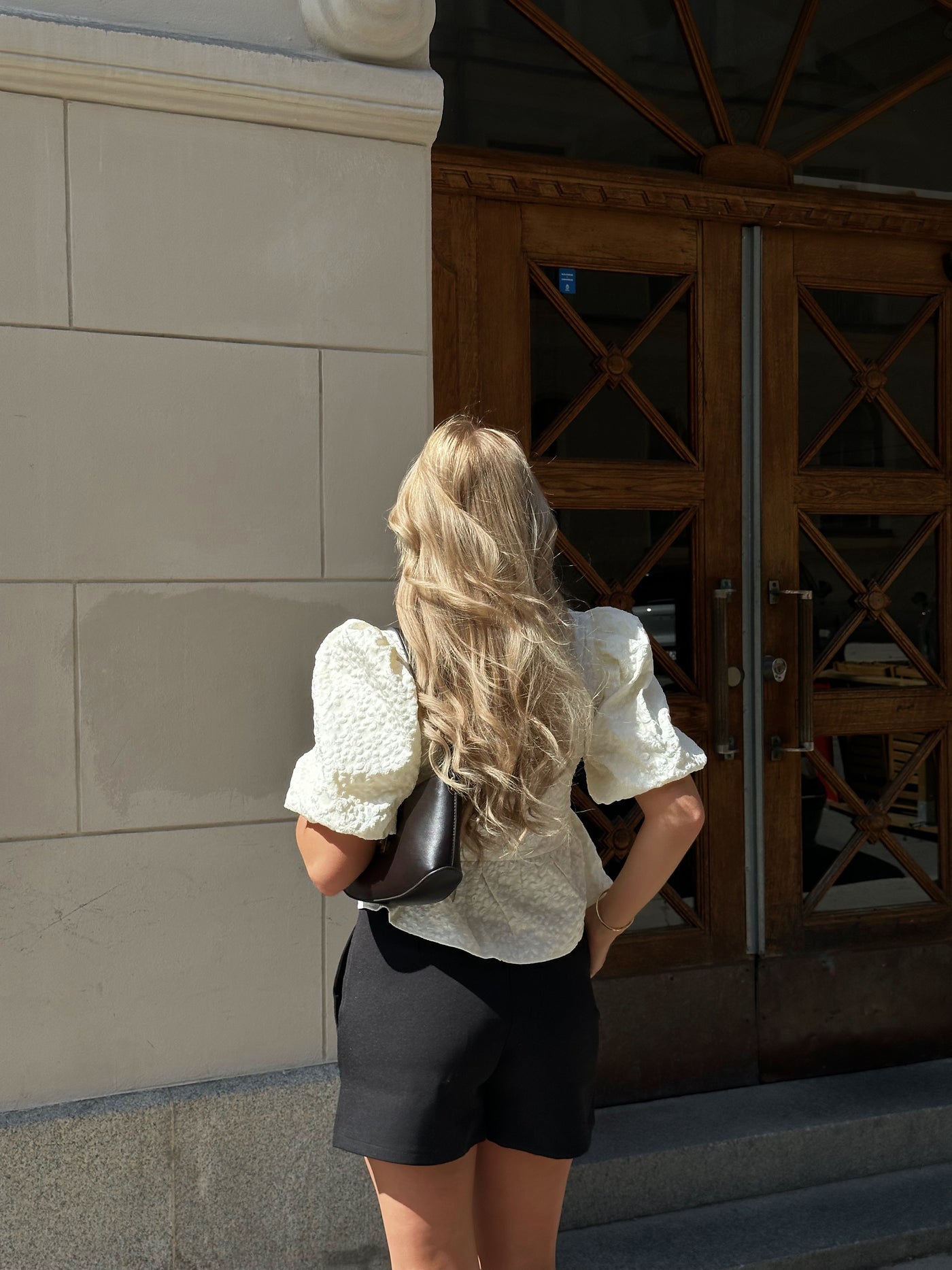 Elena top creme