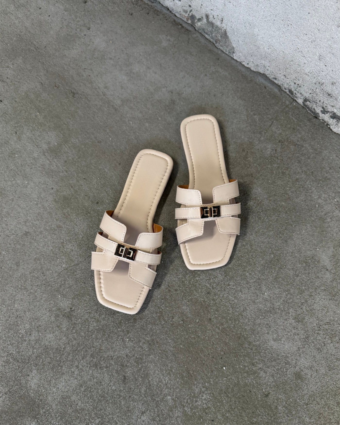 Hailey sandaler beige
