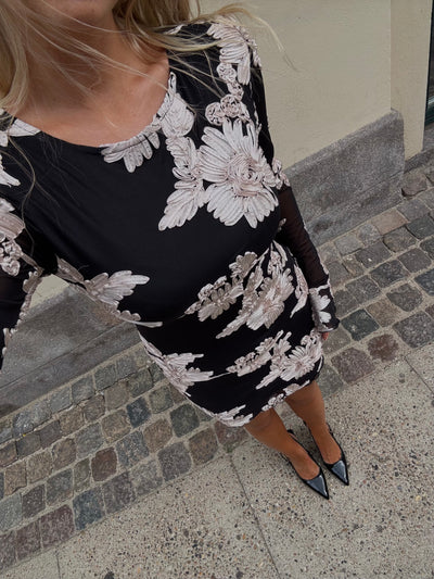 Olivia kjole mønstret