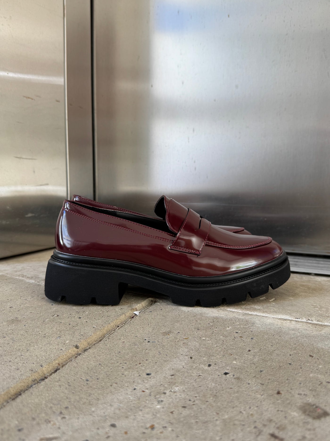 Katie loafers bordeaux