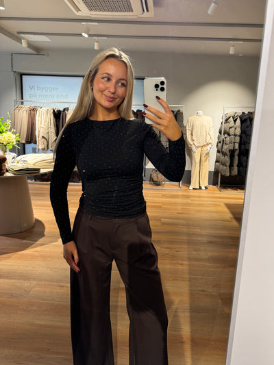 Adina bluse sort