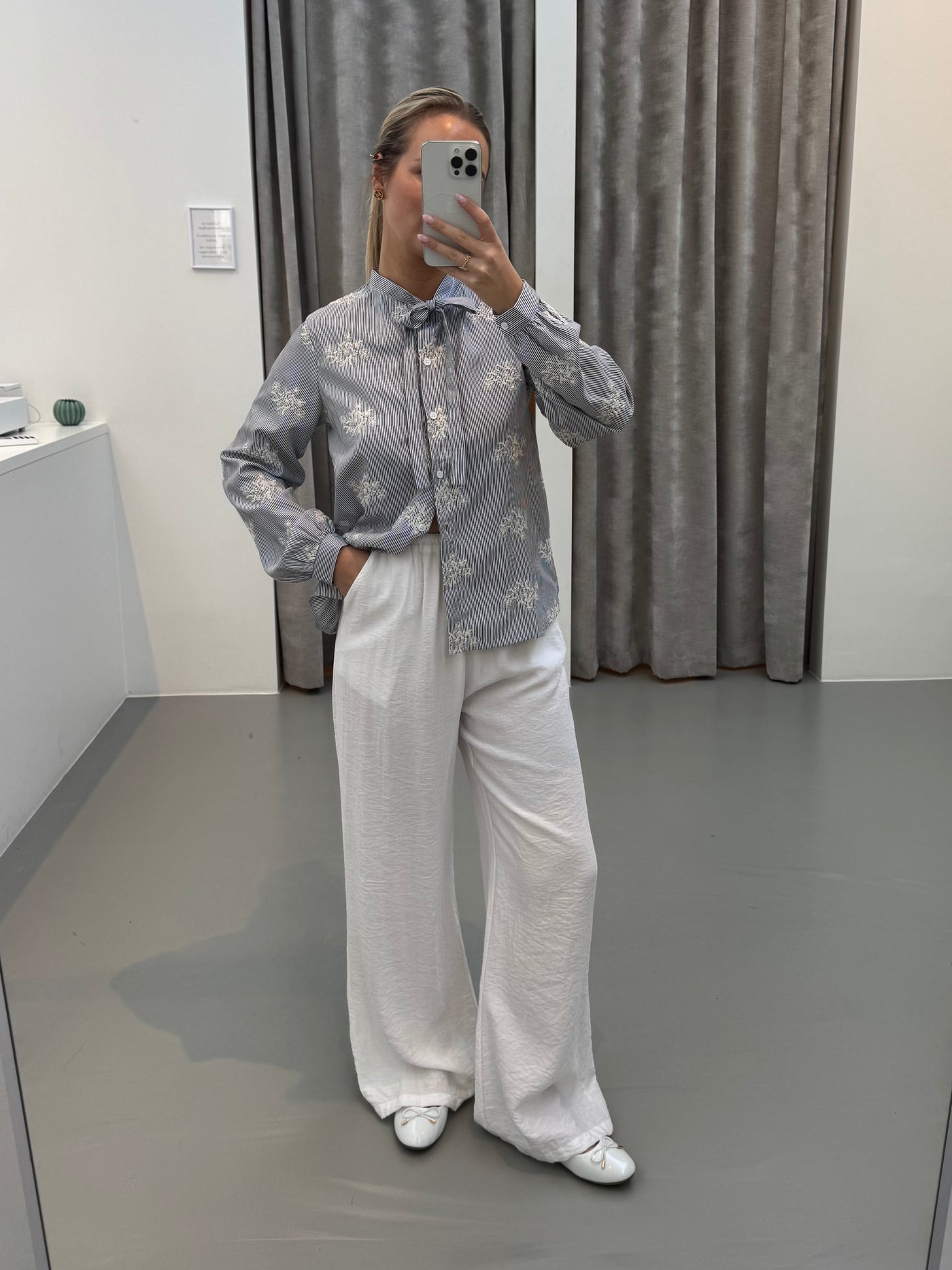 Sif bukser hvid tall