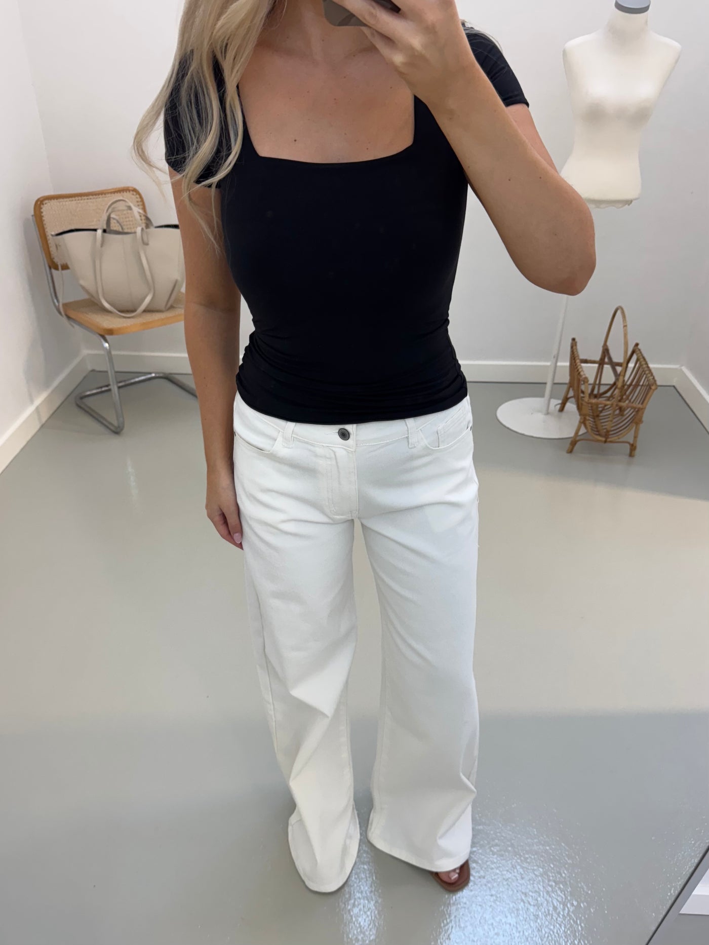 Malou t-shirt sort