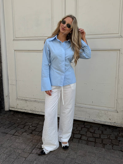 Elina skjorte lyseblå