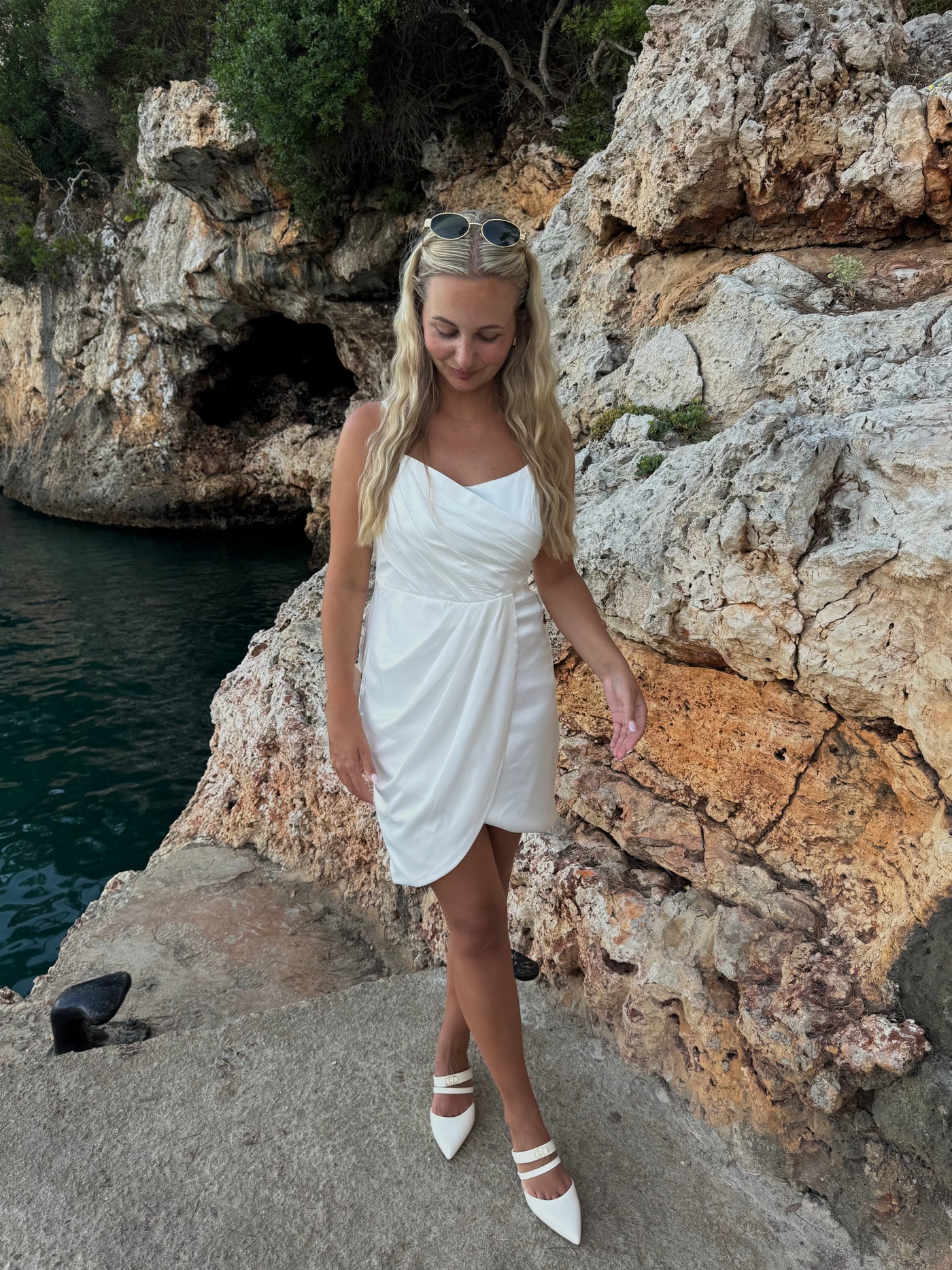 Agnes kjole hvid