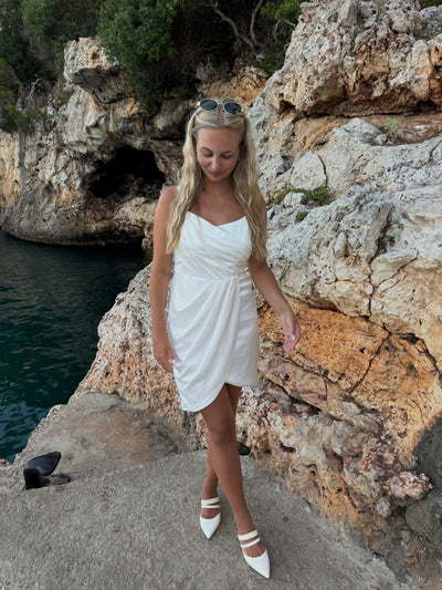 Agnes kjole hvid