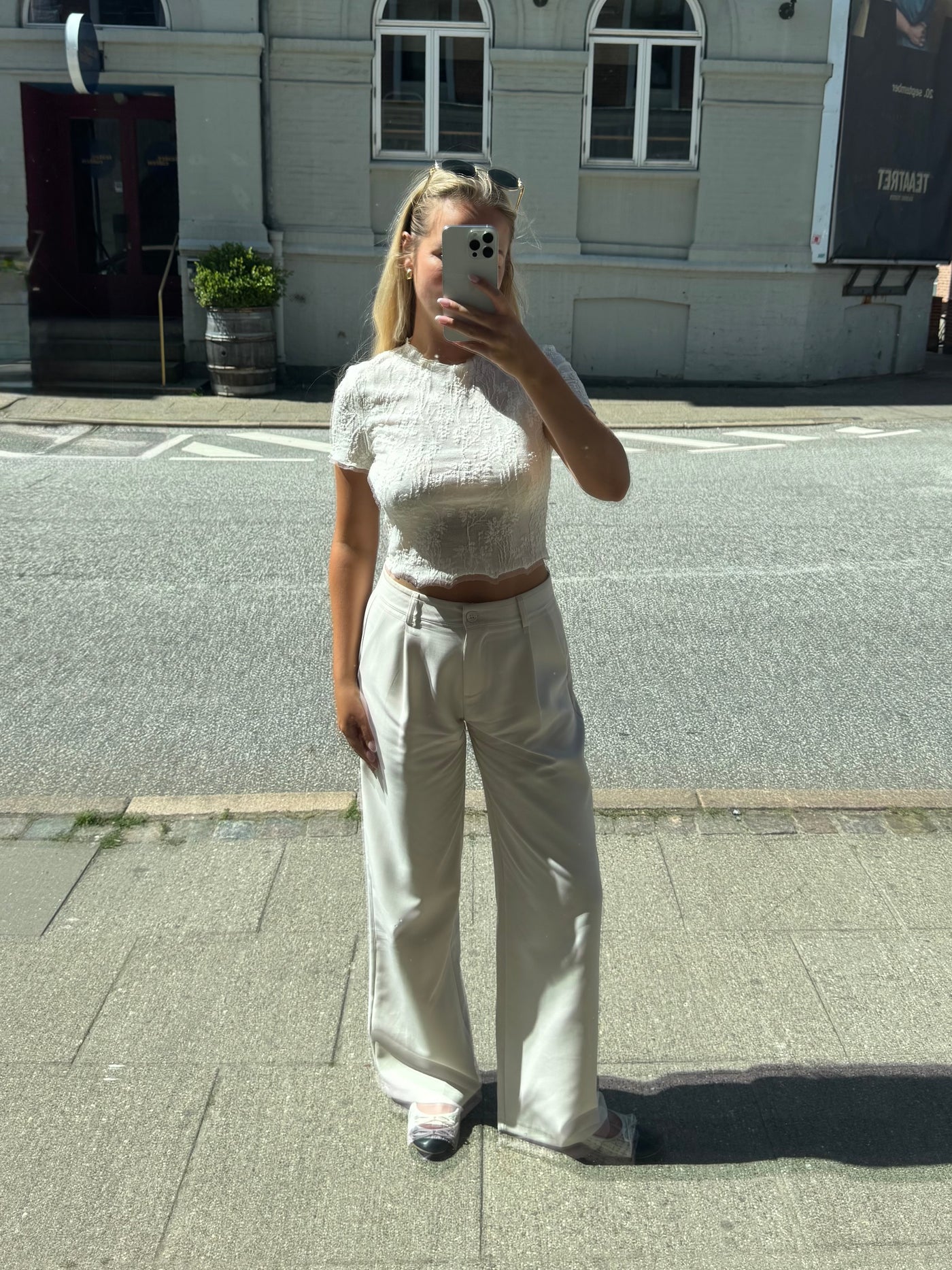 Gabriella top creme