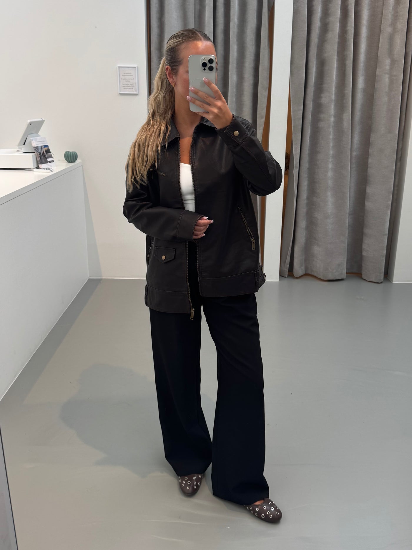 Emmy jakke mørkebrun