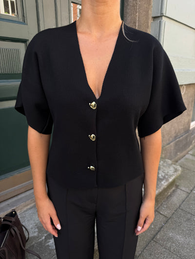 Hannah bluse sort