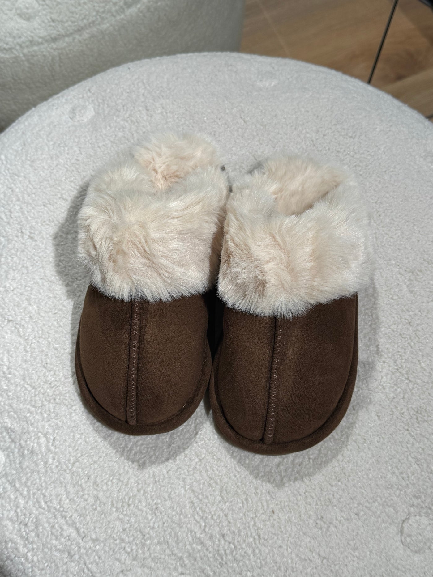 Alina hjemmesko mørkebrun