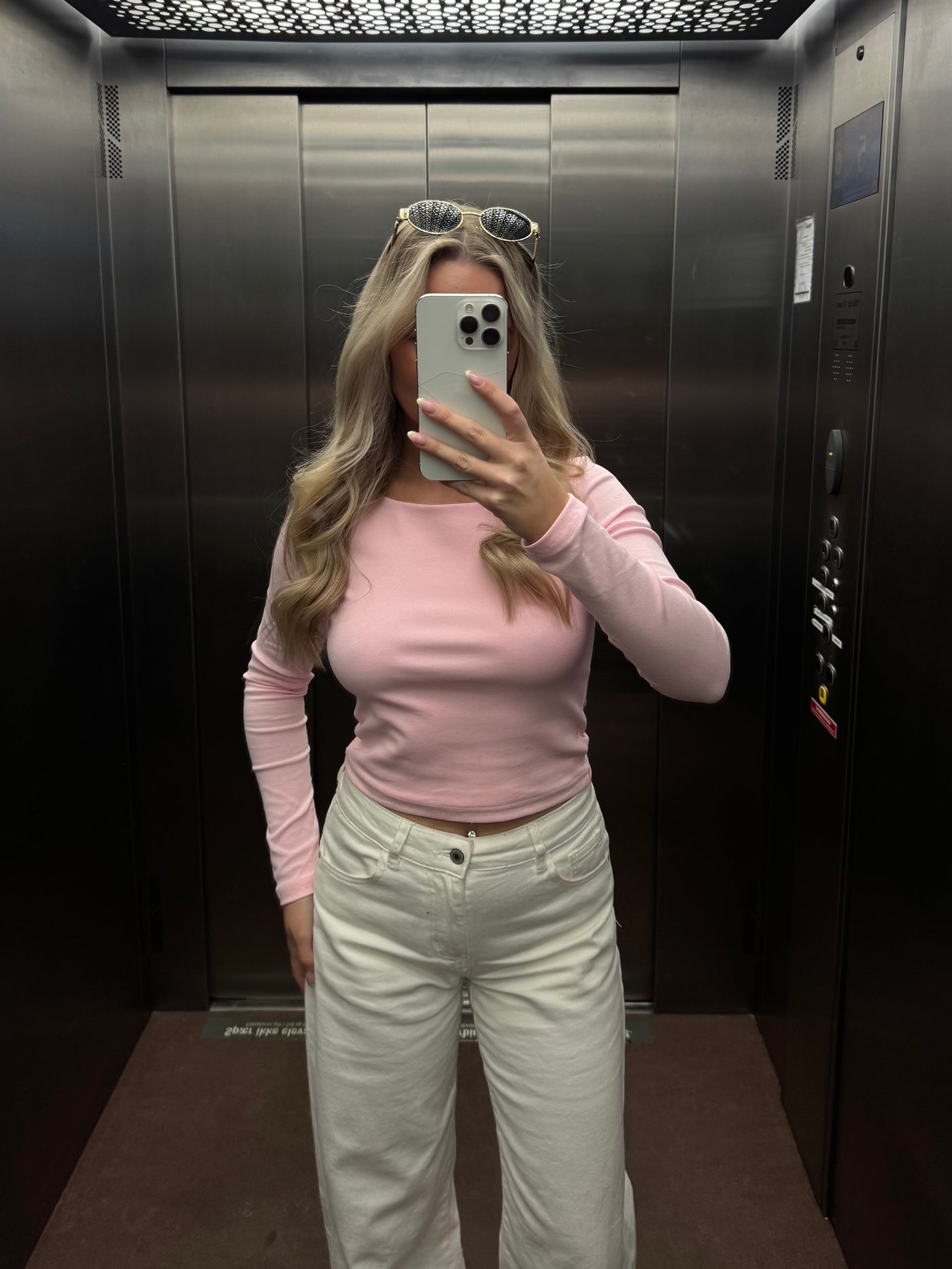 Liv bluse lyserød