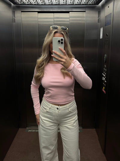 Liv bluse lyserød