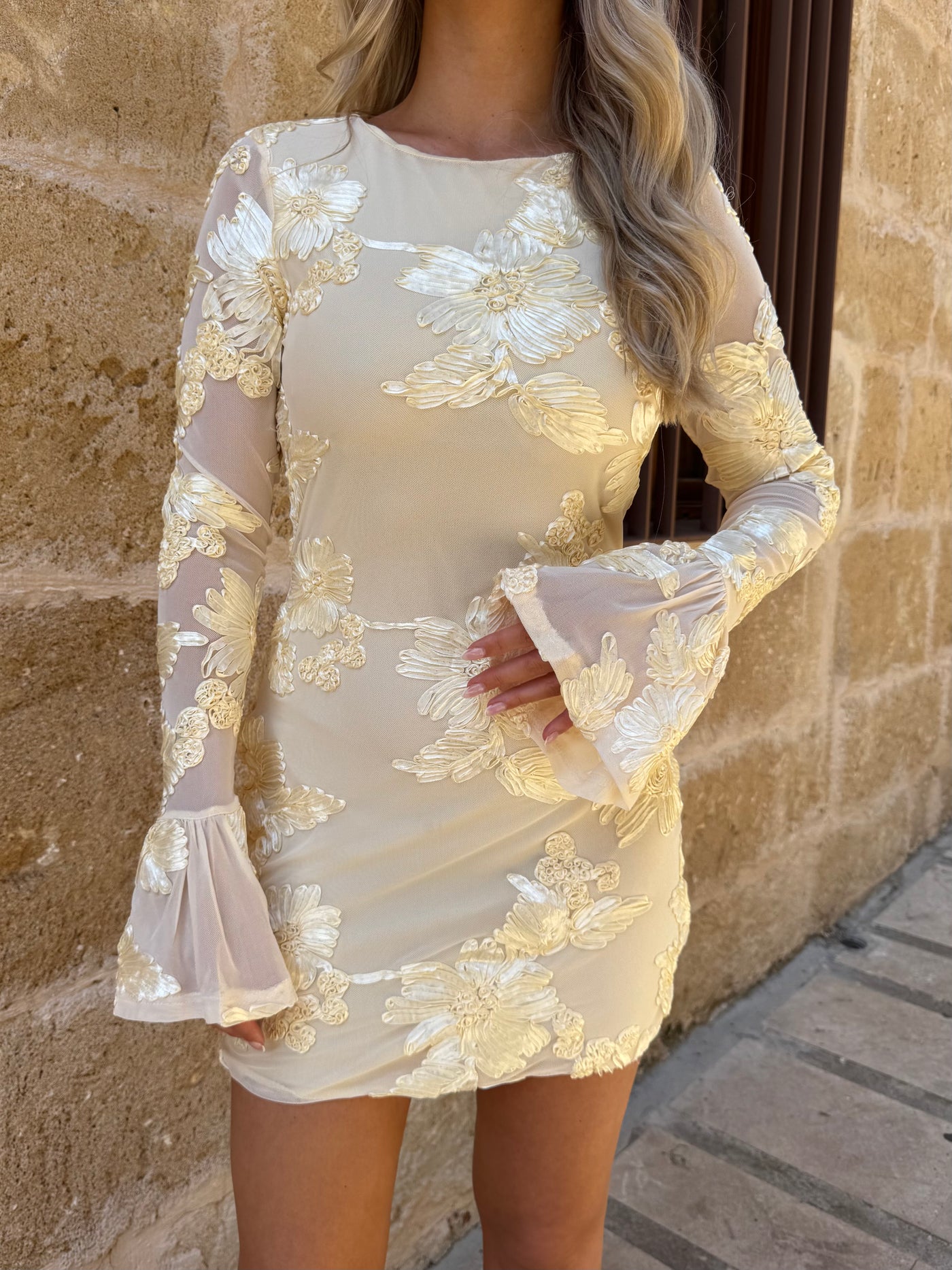Josefina kjole gul