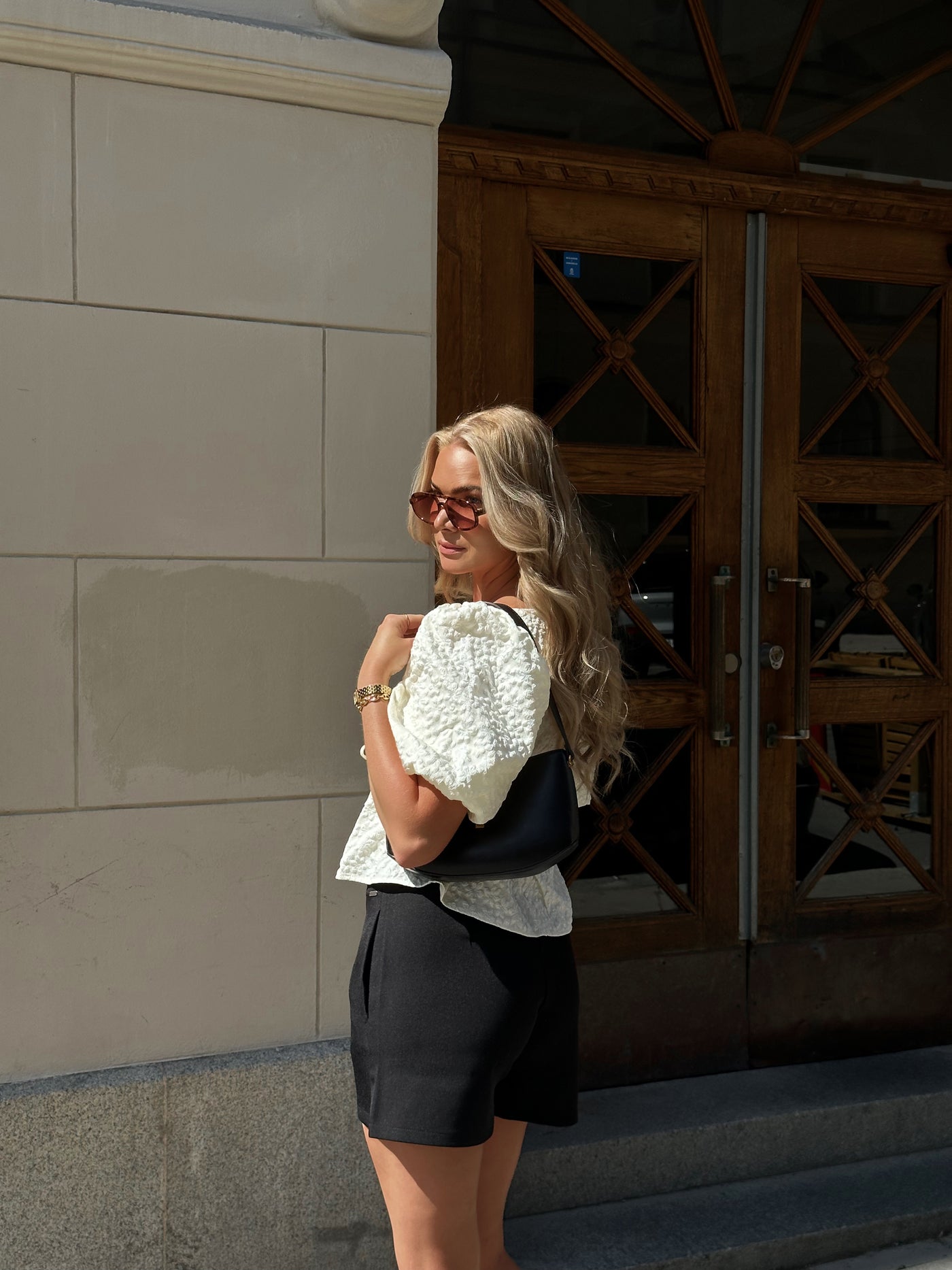 Elena top creme