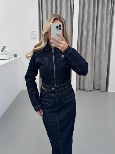Vega jakke navy