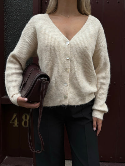 Ellen cardigan beige