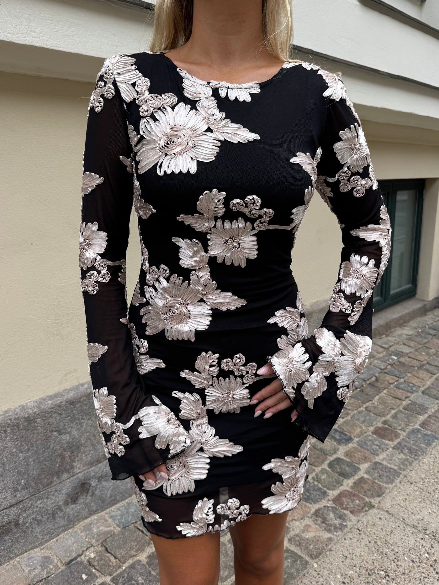 Olivia kjole mønstret
