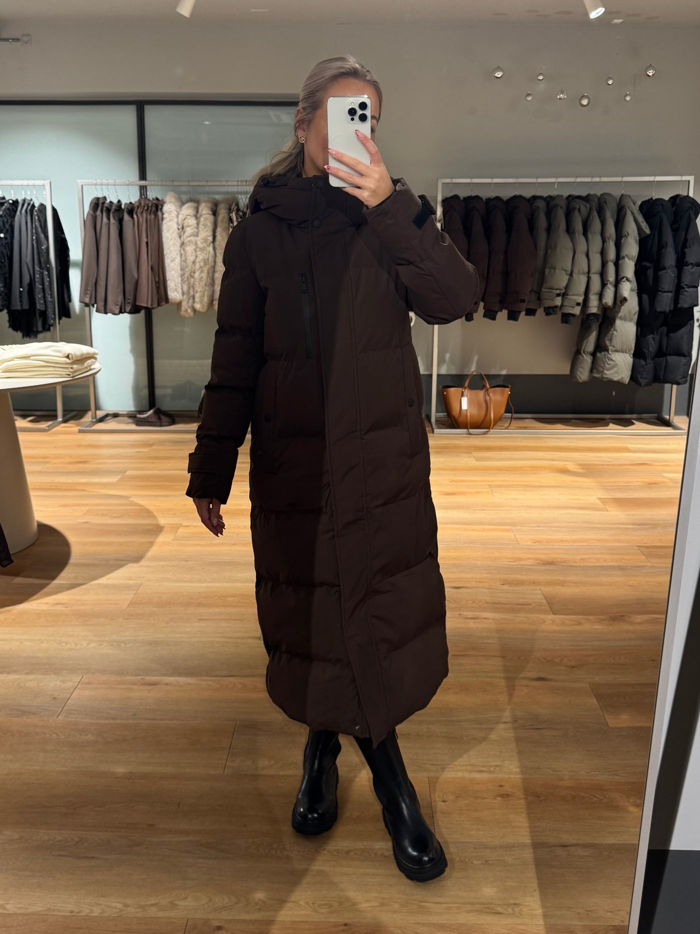 Gianna jakke mørkebrun