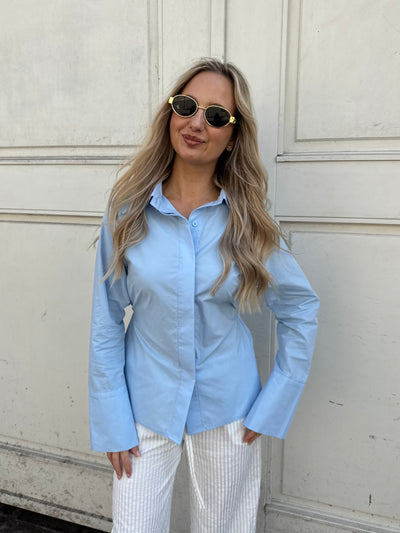 Elina skjorte lyseblå